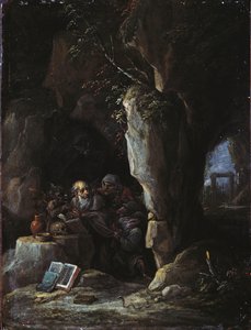 Die Versuchung des Heiligen Antonius von David Teniers the Younger