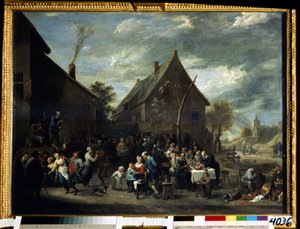 Eine Bauernhochzeit von David Teniers the Younger