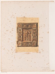 Buchumschlag, 12. Jahrhundert von David van der Kellen