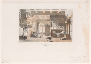 Burgsaal, 13. Jahrhundert von David van der Kellen
