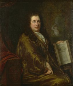 Porträt von Caspar Commelin von David van der Plas