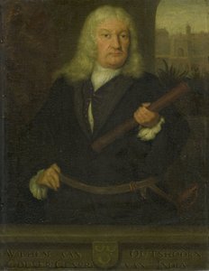 Porträt von Willem van Outhoorn, Generalgouverneur der Niederländischen Ostindien von David van der Plas