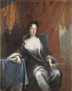 Porträt von Herzogin Hedvig Sophia von Holstein-Gottorp (1681-1708), Königin von Schweden, von David von Krafft