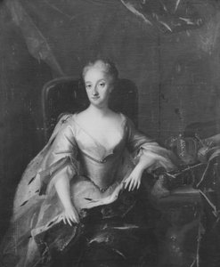 Ulrika Eleonora die Jüngere, 1688-1741, Königin von Schweden von David von Krafft