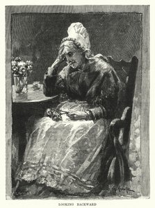 Rückblick (Gravur) von Davidson Knowles