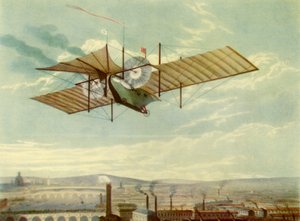 Imaginärer Flug von Hensons Ariel von Day and Haghe