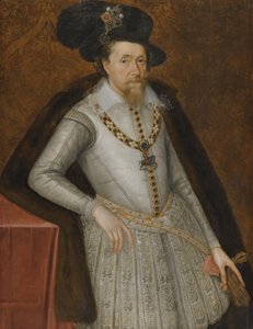 Porträt von König James I. von England 1566-1625, frühes 17. Jahrhundert