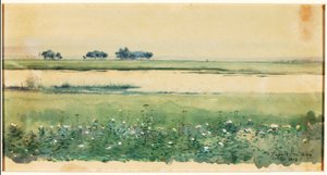 (Landschaft mit Sümpfen)