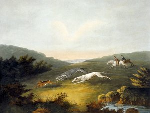 Hetzjagd, Platte 2, graviert von R.G. Reeve