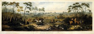 Fuchsjagd, Platte 1, graviert von Thomas Sutherland (1785-1838) 1817