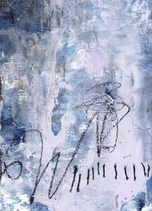 Abstrakte blaue Textur