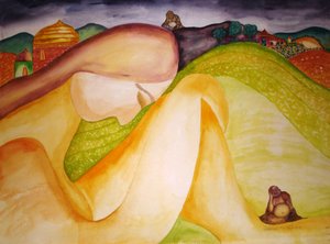 Buddha-Hügel von Deborah Eve Alastra