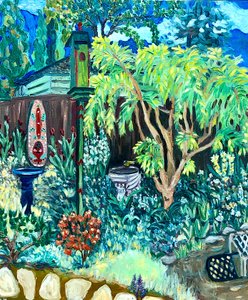 Gartenansicht von Deborah Eve Alastra