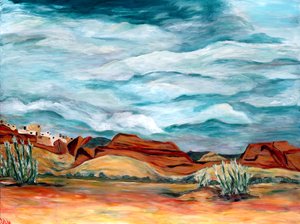 Landschaft in New Mexico