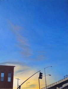 Brooklyn Dämmerung bei der BQE von Deborah Stevenson