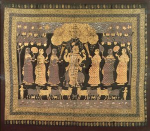 Krishna und seine Gopis