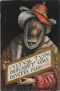 König David, ca. 1525 von Defendente Ferrari