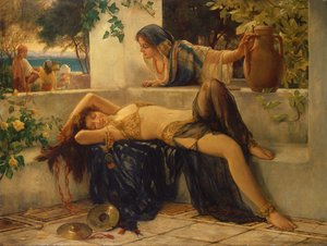 Das Ende eines müden Tages von Delapoer Downing