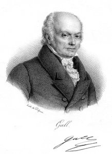 Franz Joseph Gall, deutscher Arzt und Begründer der Phrenologie, um 1820