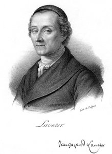 Johann Kaspar Lavater, Schweizer Physiognom und Theologe, um 1830