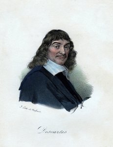 Rene Descartes, französischer Philosoph, Mathematiker und Wissenschaftler, 19. Jahrhundert