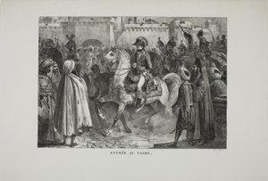 Eintritt in Kairo von Denis Auguste Marie Raffet