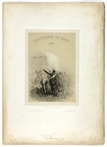 Expedition nach Rom, 1849: Ihr Empfang ist weder höflich noch politisch, aus Souvenirs d’Italie: Expédition de Rome von Denis Auguste Marie Raffet