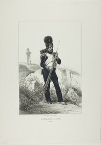 Grenadier zu Fuß, Elba von Denis Auguste Marie Raffet