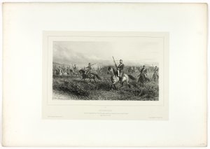 Aufklärung, aus Souvenirs d’Italie: Expedition nach Rom von Denis Auguste Marie Raffet