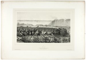 Sapping in voller Aktion, aus Souvenirs d’Italie: Expédition de Rome