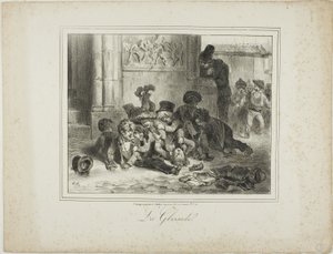 Die Rutsche von Denis Auguste Marie Raffet