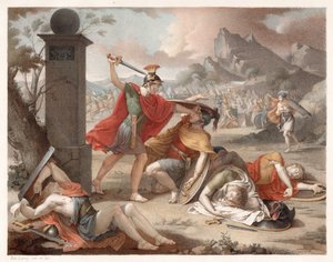 Denis-Sébastien Leroy - Der Kampf der Horatier und der Kuratier - 1798