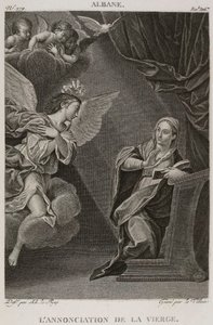 Die Verkündigung der Jungfrau, nach Francesco Albani