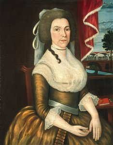 Mrs. Elizabeth Noyes Denison, ca. 1790 von Denison Limner