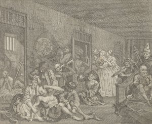 Der Lebenswandel eines Wüstlings, Platte 8, ca. 1800