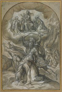 Der Tod des heiligen Petrus Martyr von Denys Calvaert