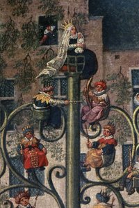 Der Triumph der Erzherzogin Isabella im Ommegang in Brüssel am Sonntag, den 31. Mai 1615, Detail des Wagens des Jesse-Stammes, 1615 (Detail)