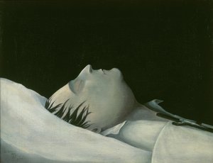 Napoleon auf seinem Sterbebett auf St. Helena, 1821 von Denzil O. Ibbetson