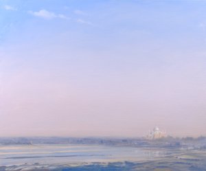 Taj Mahal vom Agra-Fort von Derek Hare