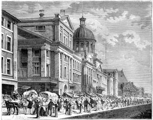 Bonsecours, Montreal, Kanada, 19. Jahrhundert von Deroy