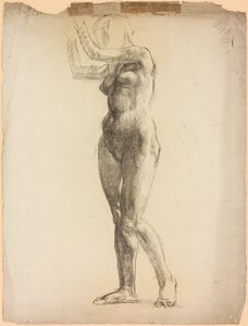Studie einer weiblichen Figur