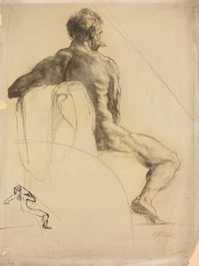 Studie einer männlichen Figur