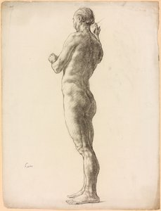 Studie einer männlichen Figur von Derwent Lees