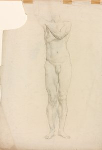 Studie einer männlichen Figur