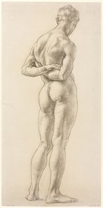Studie einer männlichen Figur, um 1906-07