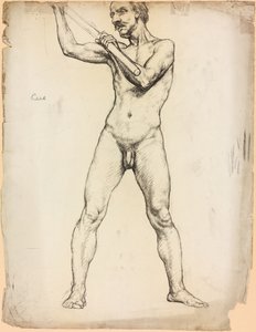 Studie einer männlichen Figur