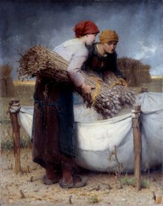 Mohnpflücker von Desire Francois Laugee