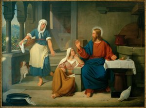 Christus bei Martha und Maria