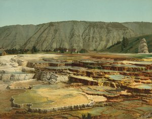 Hymen Terrace, Yellowstone-Nationalpark, ca. 1902