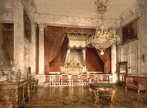 Grand Trianon, Zimmer der Kaiserin, Versailles, ca. 1890-1900 von Detroit Publishing Co.